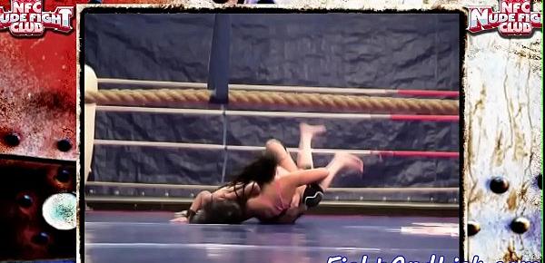  European lezzies wrestling in amateur action